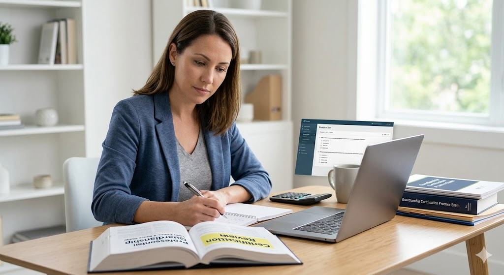 Guardianship Certification Practice Test Banner