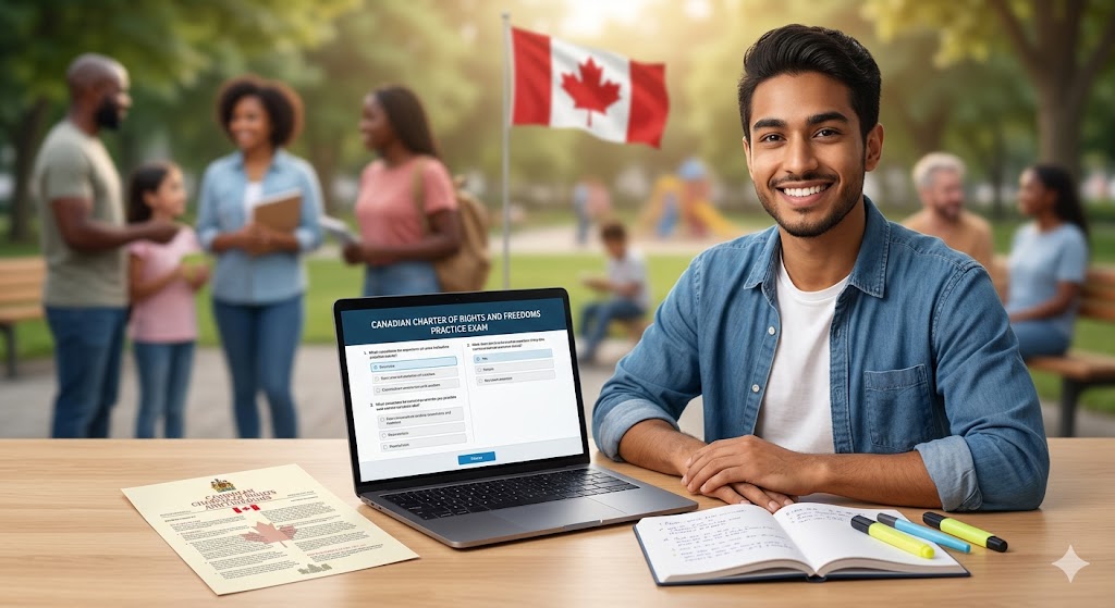 Canadian Charter of Rights and Freedoms Practice Test Banner