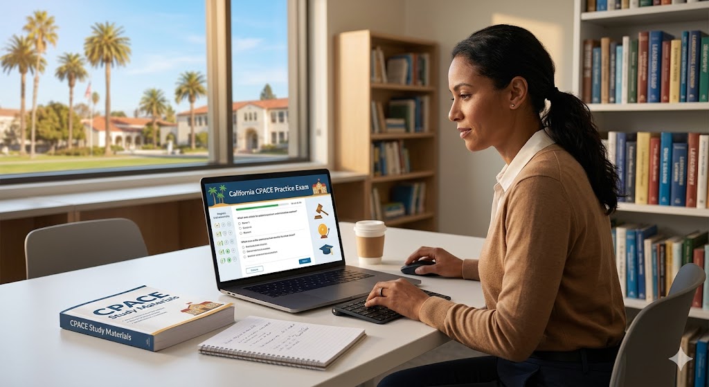 California Preliminary Administrative Credential Examination (CPACE) Practice Exam Banner