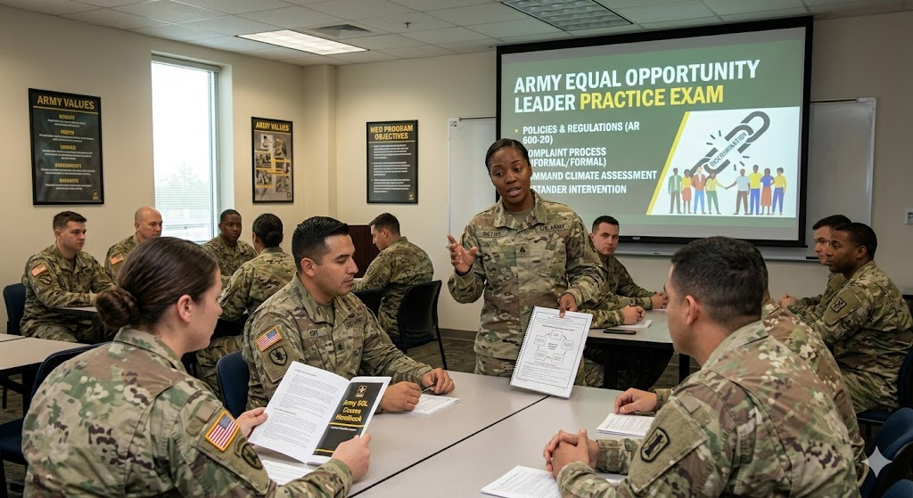 Army Equal Opportunity Leader Practice Test Banner