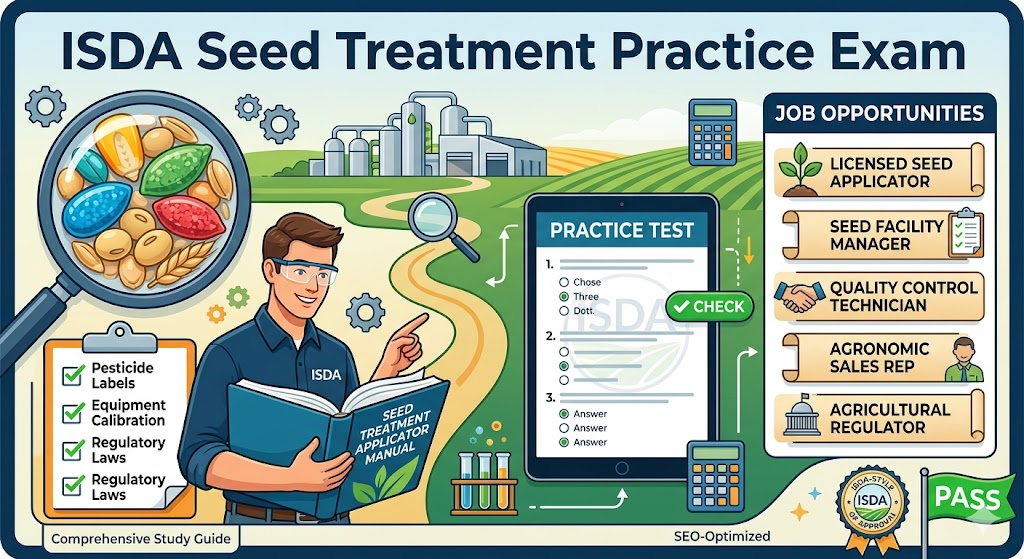 ISDA Seed Treatment Practice Test Banner