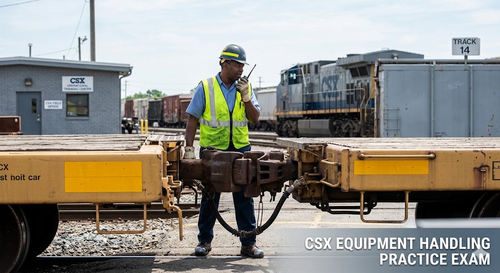 CSX Equipment Handling Practice Exam Banner
