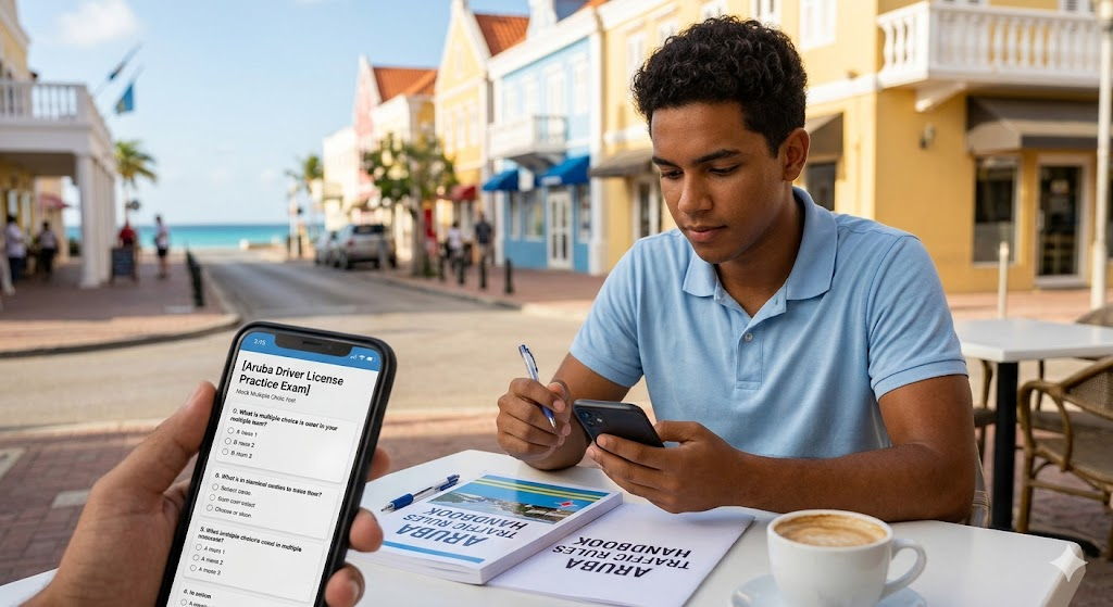 Aruba Driver License Practice Test Banner