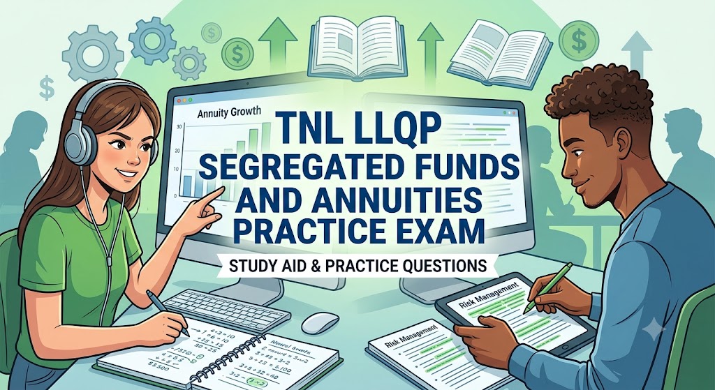 TNL LLQP Segregated Funds and Annuities Practice Exam Banner