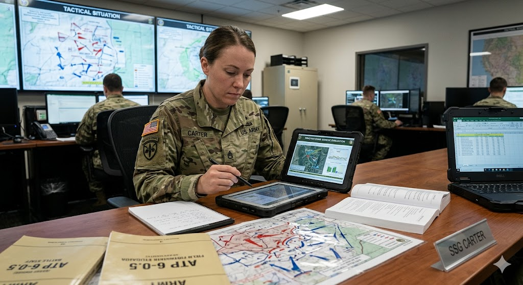 Battle Staff Noncommissioned Officer Course (BSNCOC) Practice Test Banner