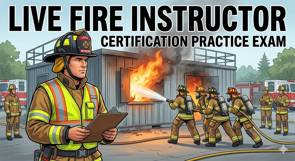 Live Fire Instructor Certification Practice Exam Banner