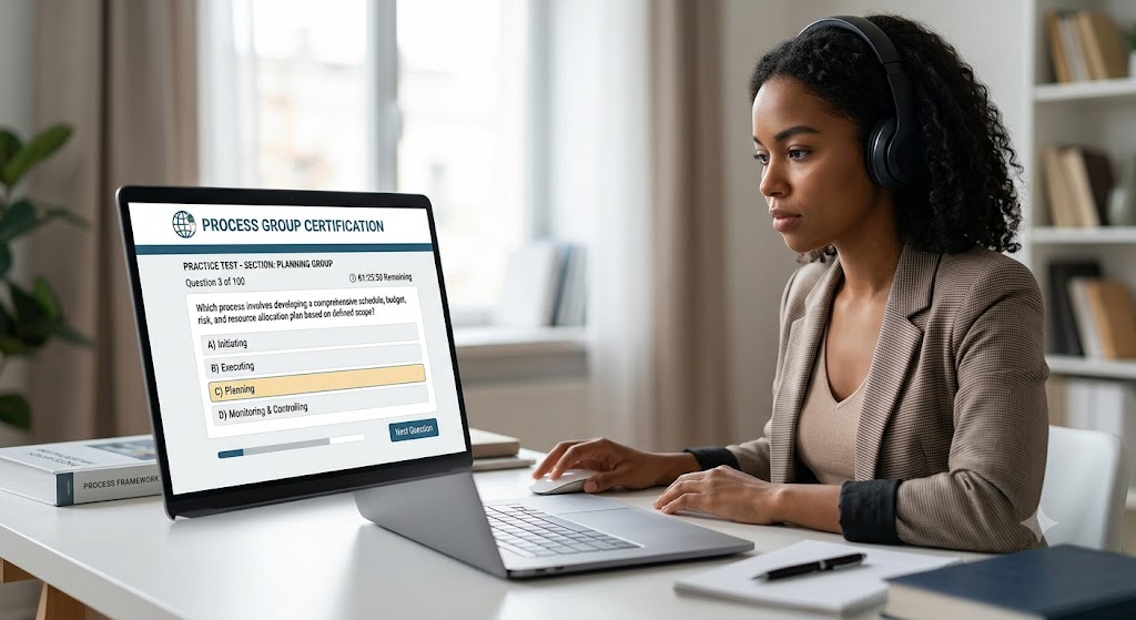 Process Group Certification Practice Test Banner