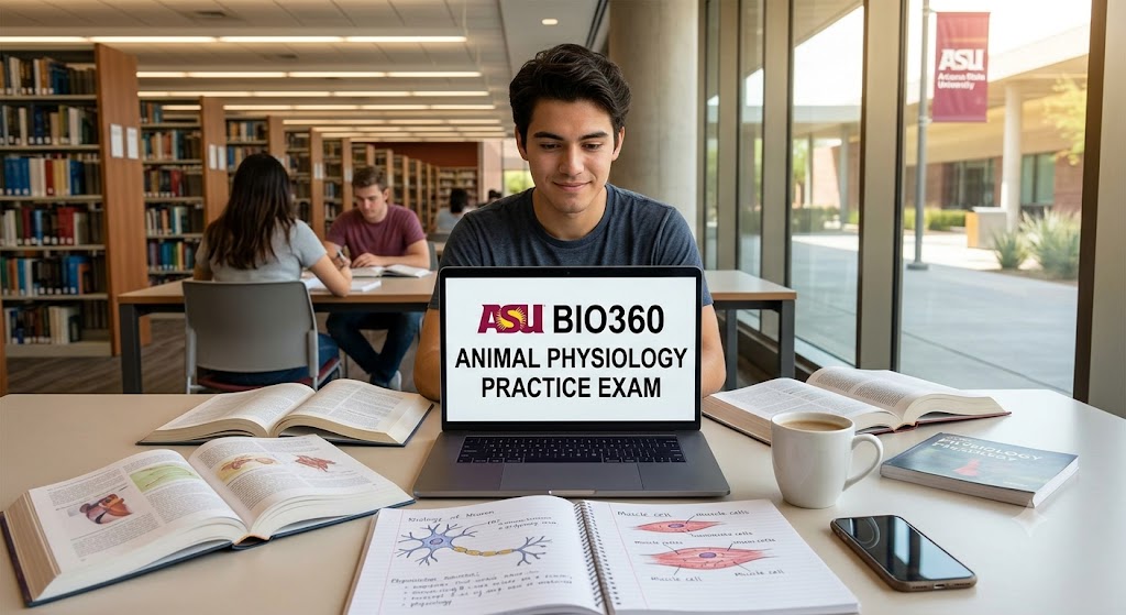 Arizona State University (ASU) BIO360 Animal Physiology Exam 1 Practice Banner