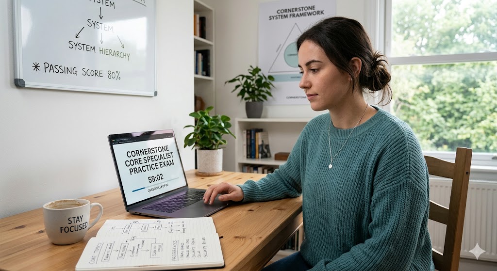 Cornerstone Core Specialist Certification Practice Test Banner