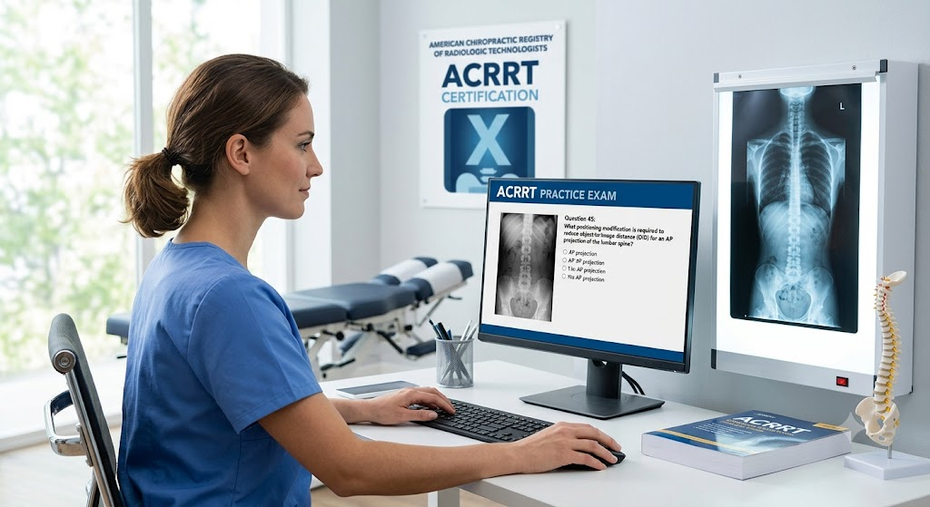 American Chiropractic Registry of Radiologic Technologist (ACRRT) Practice Exam Banner