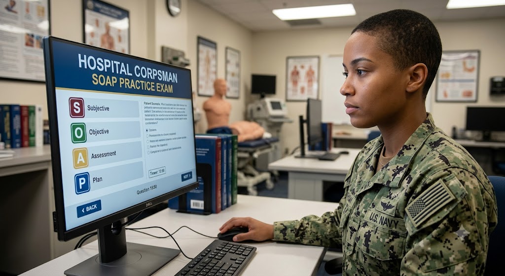 SOAP Hospital Corpsman Practice Test Banner