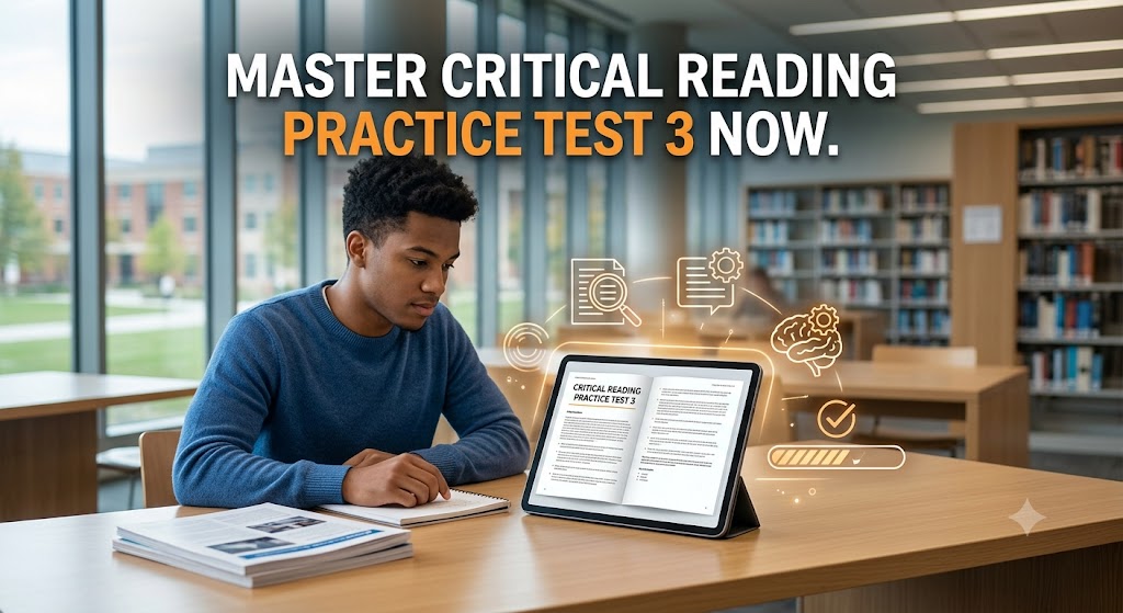 Critical Reading Practice Test 3 : Sample Questions Answers (PDF) Banner