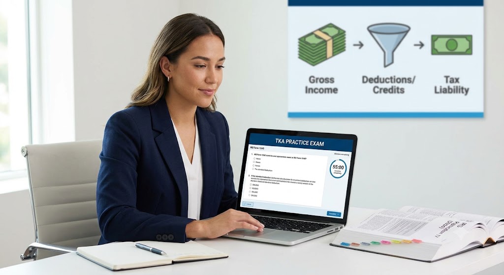 Tax Knowledge Assessment (TKA) HR Block Practice Test Banner