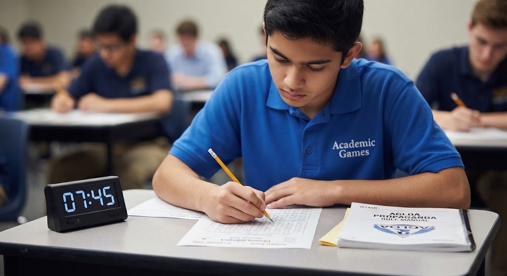 Academic Games Propaganda Section B Practice Test Banner