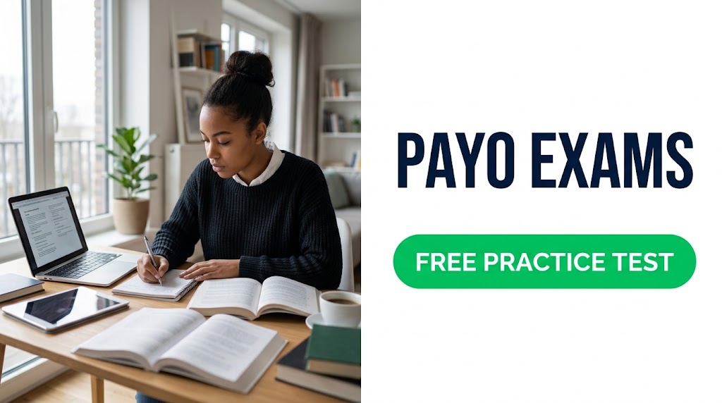 Payroll Org Practice Test & Exam Prep Banner