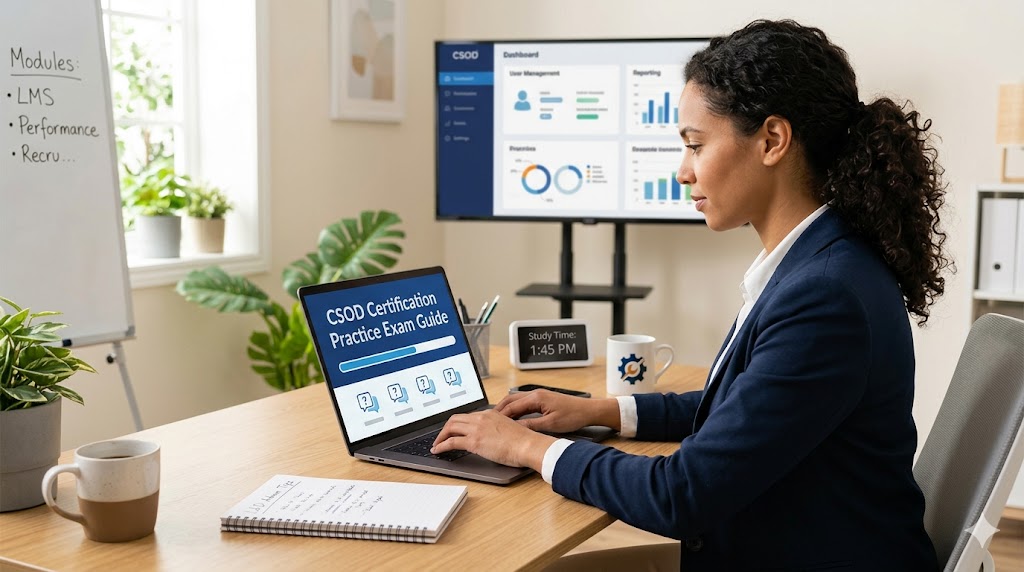 Cornerstone OnDemand (CSOD) Certification Practice Exam Banner
