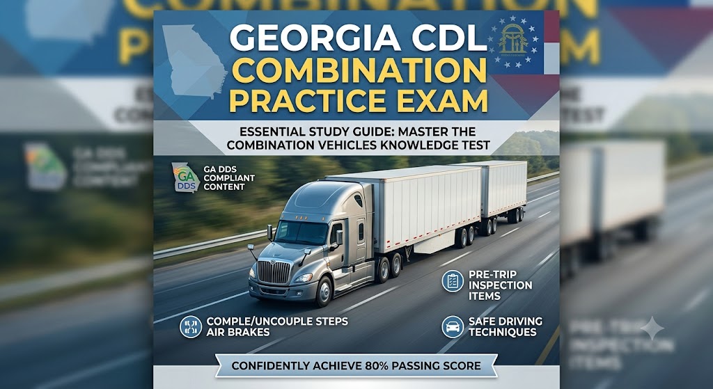 Georgia CDL Combination Practice Test Banner