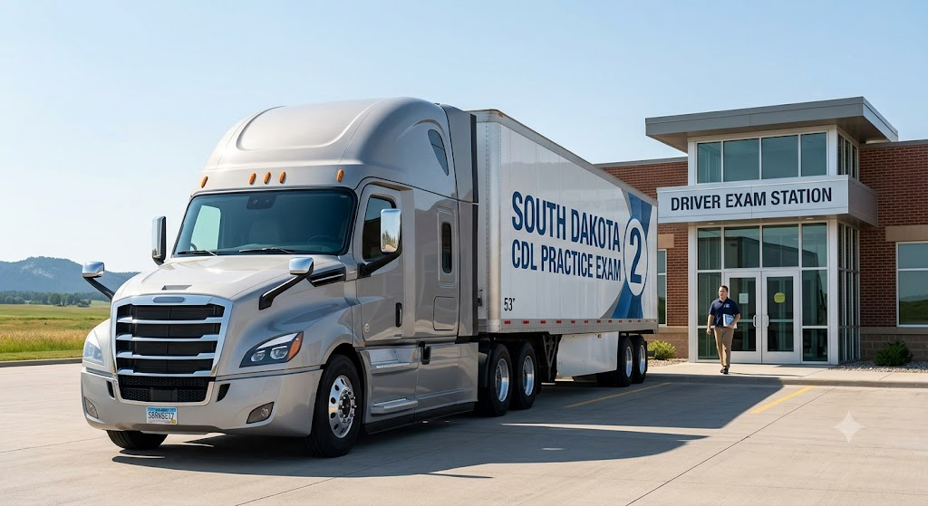 South Dakota CDL Practice Test 2 Banner