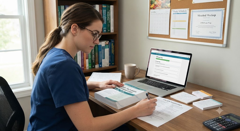 CDR Dietetic Technician, Registered (DTR) Practice Exam Banner