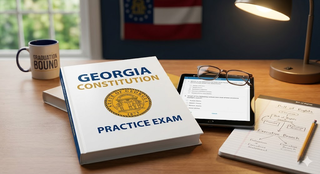 Georgia Constitution Practice Exam Banner