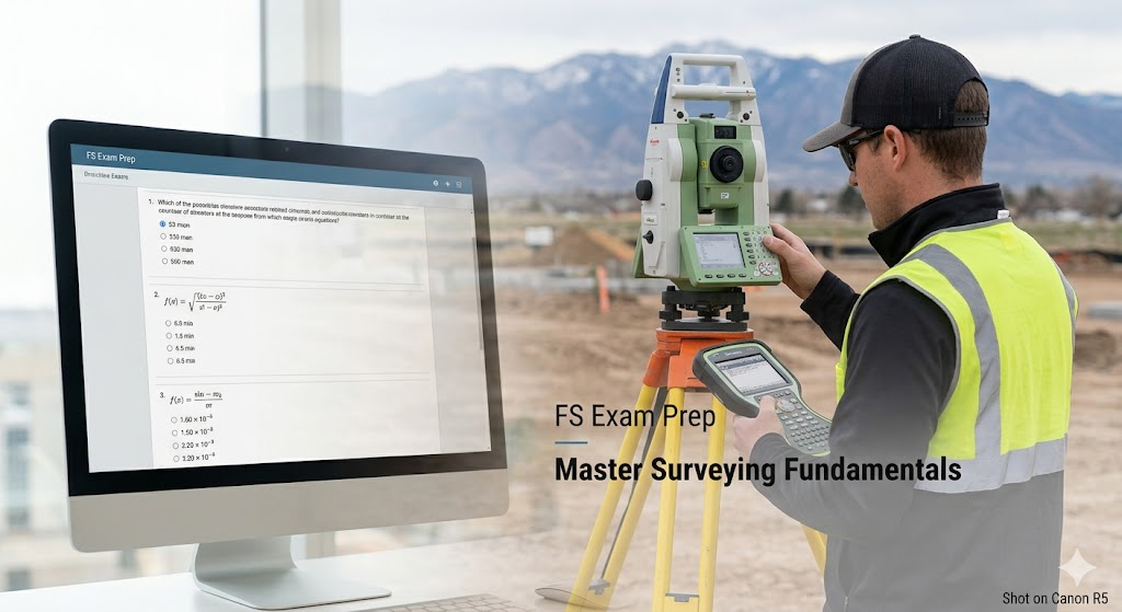 Fundamentals of Surveying (FS) Practice Exam Banner