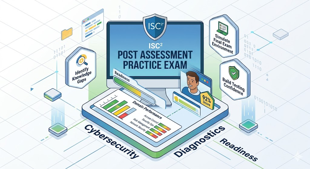 ISC² Post Assessment Practice Test Banner