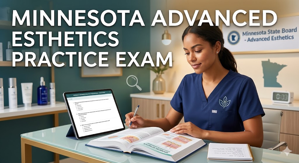 Minnesota Advanced Esthetics Practice Exam Banner