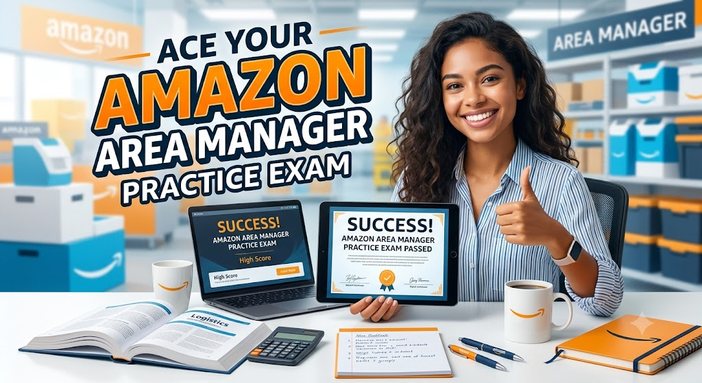 Amazon Area Manager Practice Test Banner