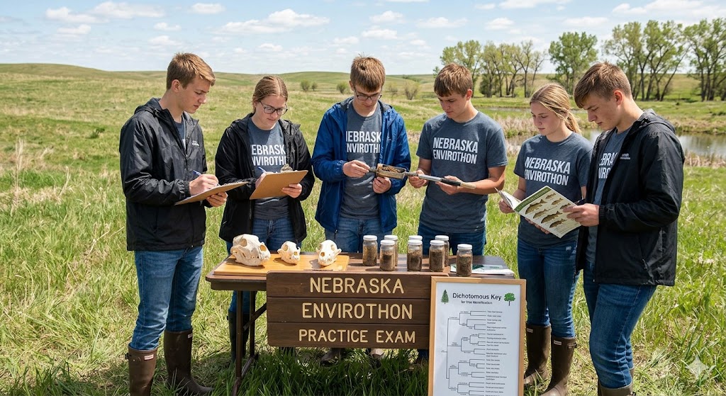 Nebraska Envirothon Practice Exam Guide Banner