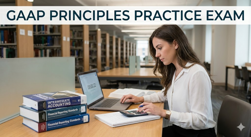 Generally Accepted Accounting Principles (GAAP) Principles Practice Test Banner
