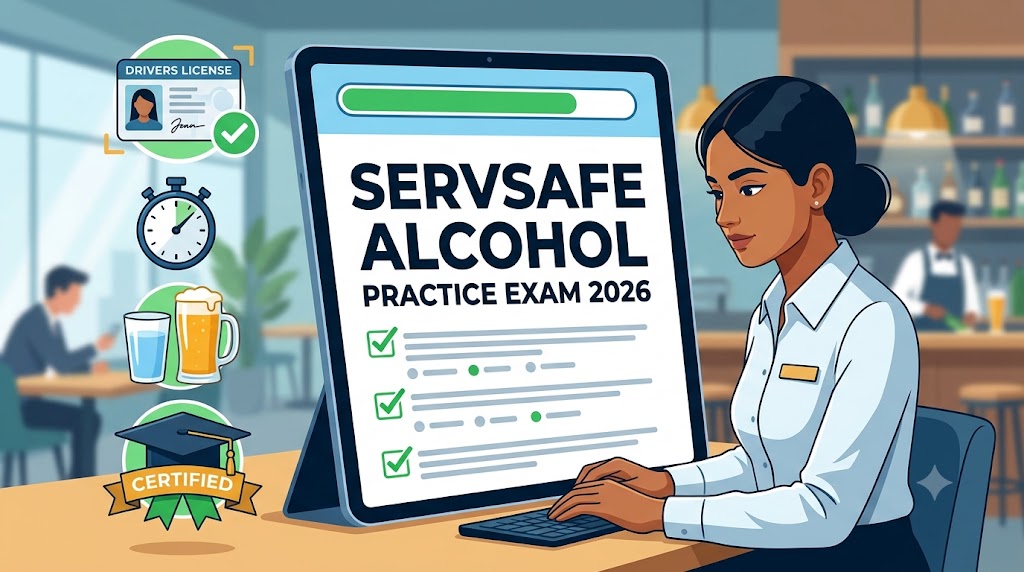 ServSafe Alcohol Practice Test 2026 Questions Answers Banner