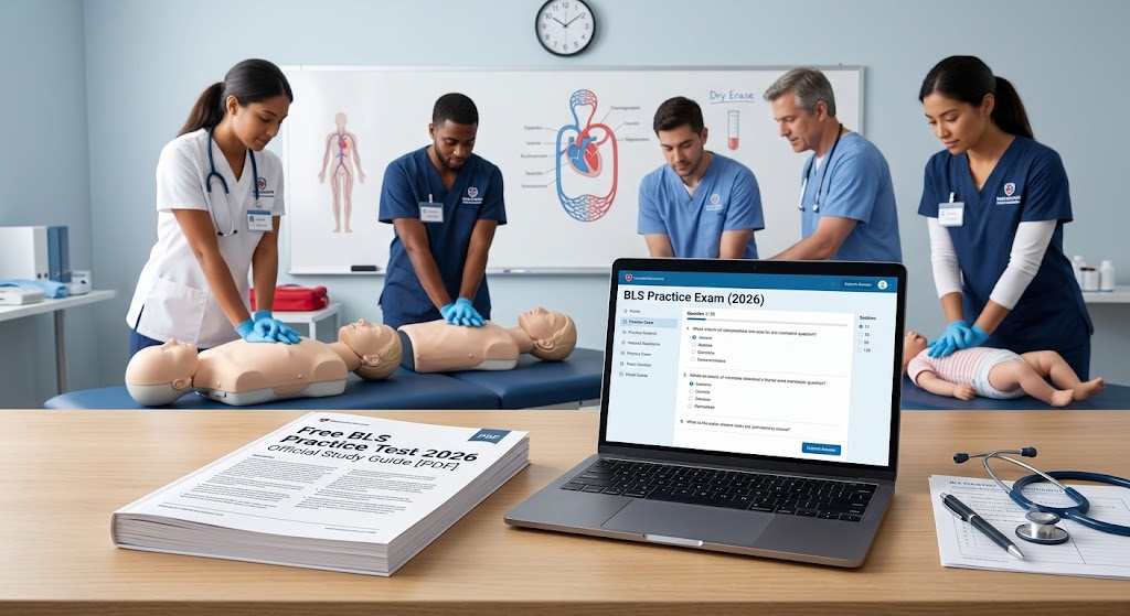 Free BLS Practice Test 2026 Official Study Guide [PDF] Banner