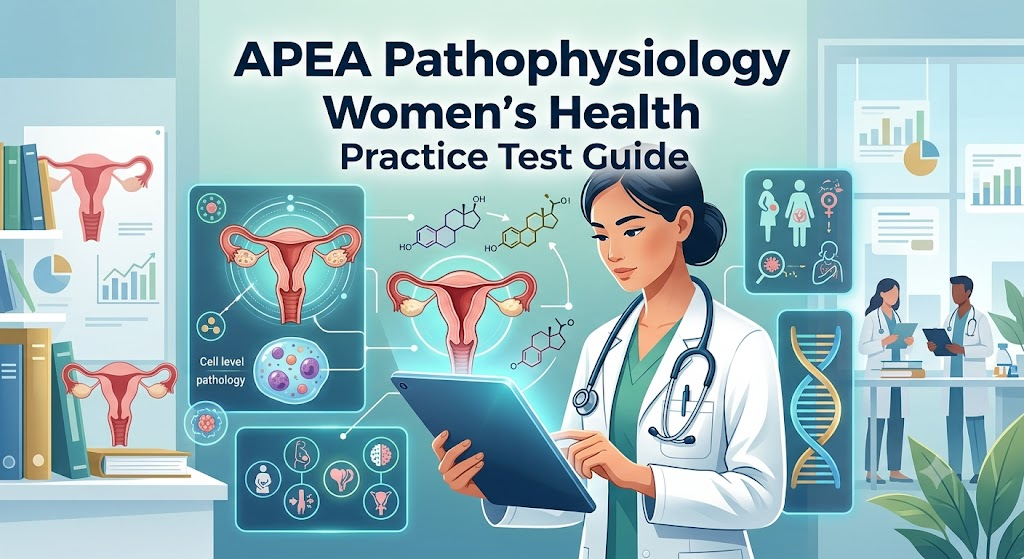 APEA Pathophysiology Women's Health Practice Test Banner