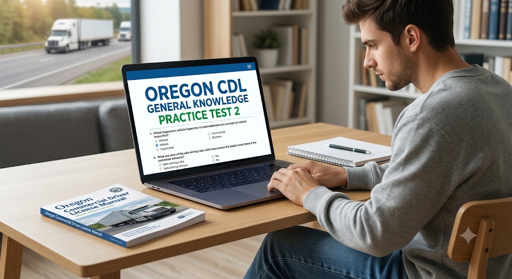 Oregon CDL Practice Test 2 Banner