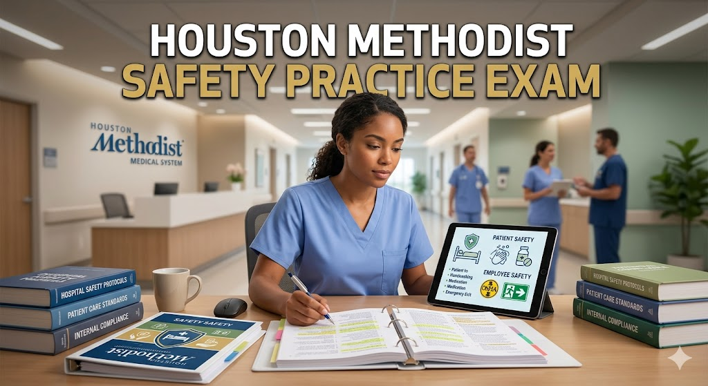 Houston Methodist Safety Practice Exam Banner