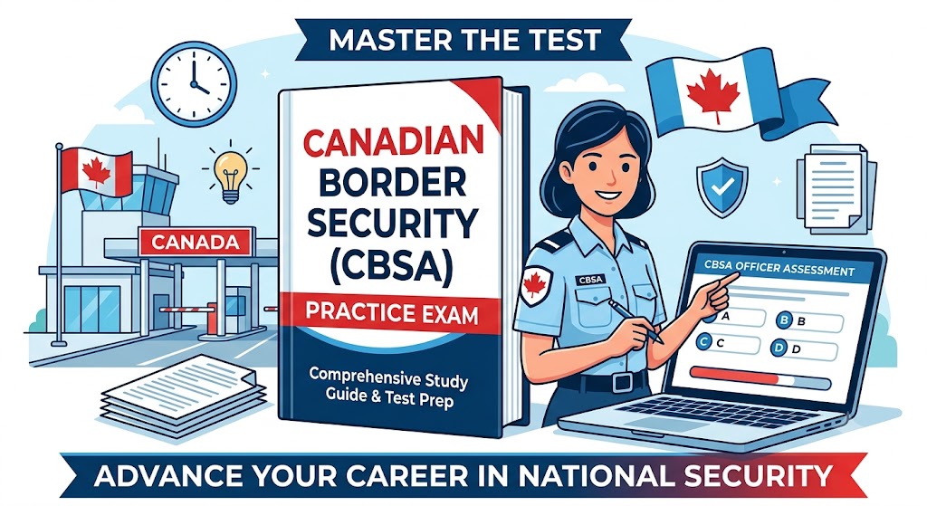 Canadian Border Security Officer CBSA Practice Exam Banner