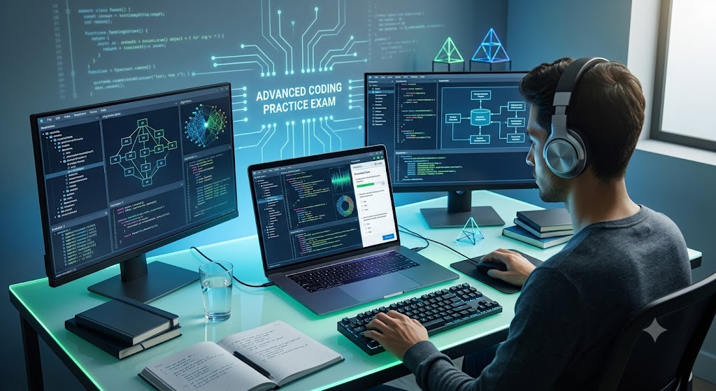 Advanced Coding Practice Test Banner