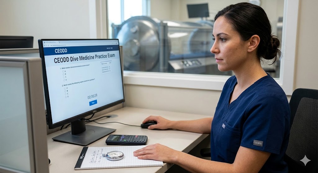 CEODD Dive Medicine Practice Exam Banner