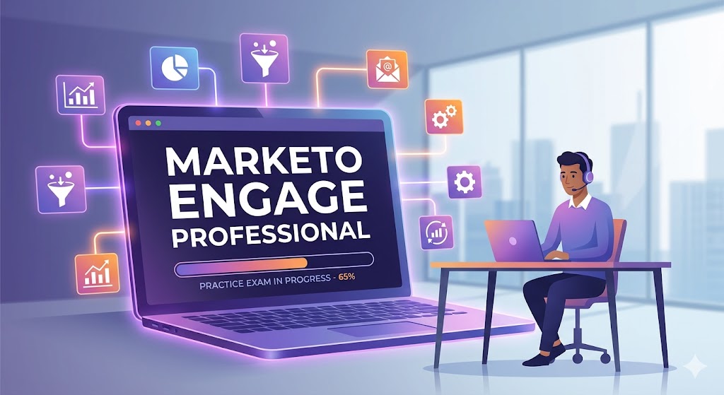 Marketo Engage Professional Practice Test Banner