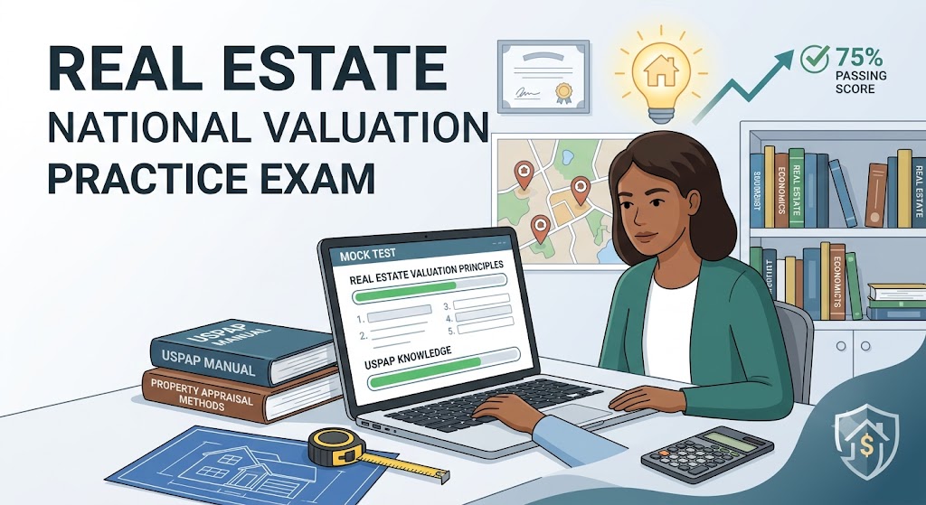Real Estate National Valuation Practice Test Banner
