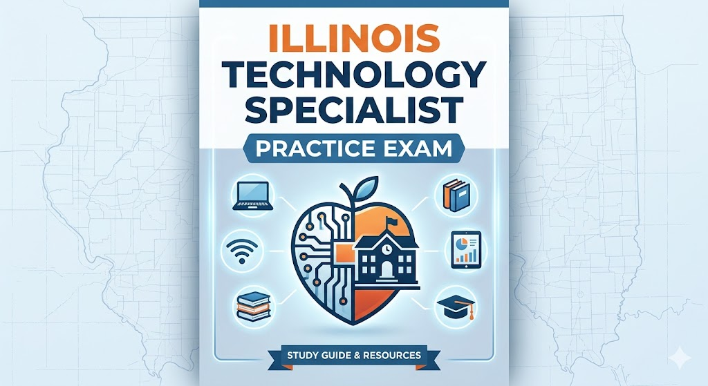 Illinois Technology Specialist Practice Exam Banner