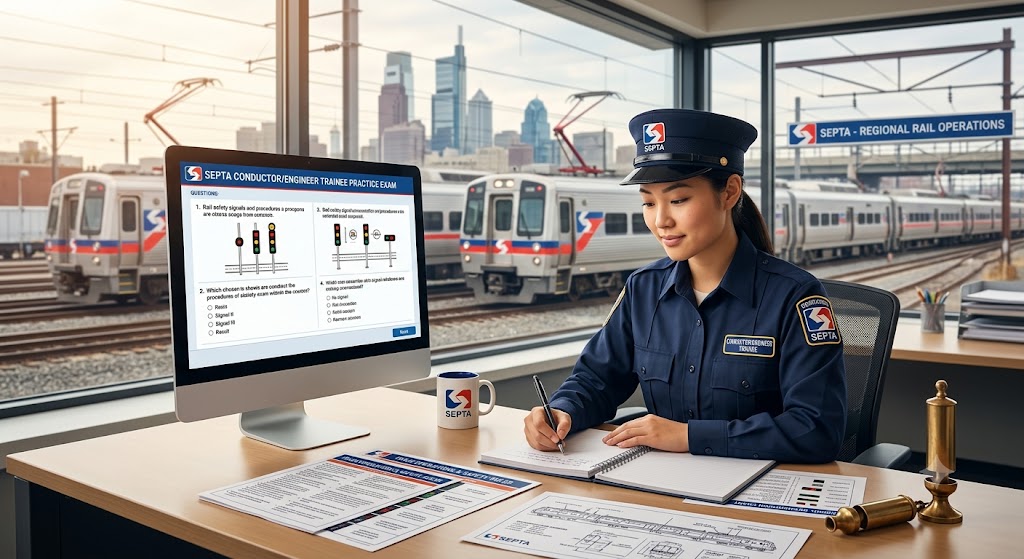SEPTA Conductor/Engineer Trainee Practice Test Banner