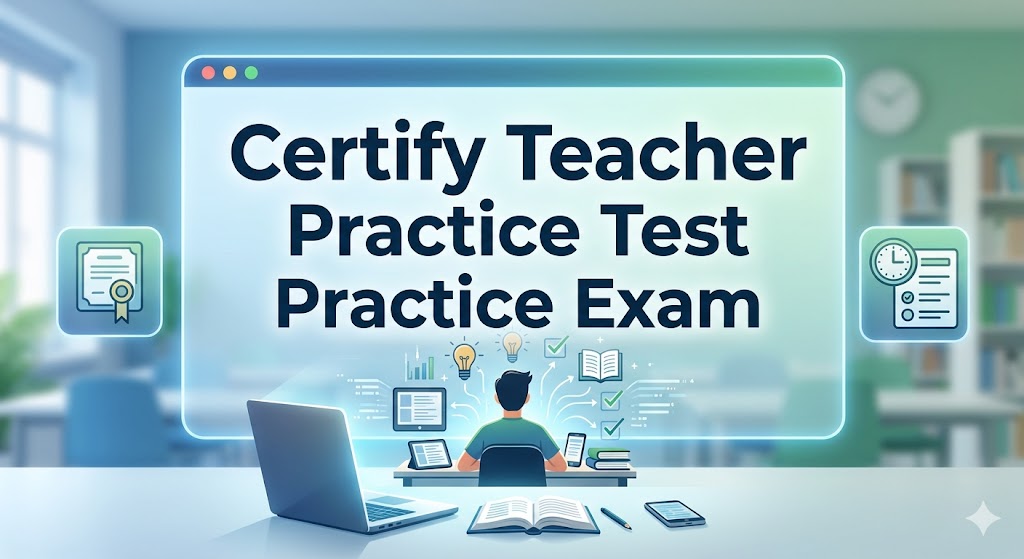 Certify Teacher Practice Test Banner