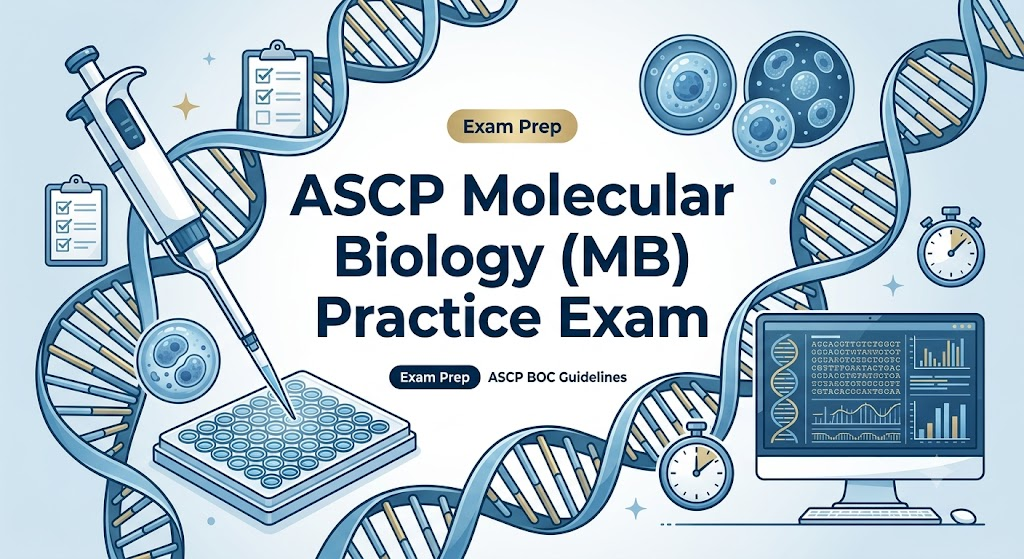 ASCP Molecular Biology (MB) Technologist Practice Exam Banner