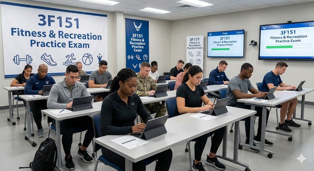 3F151 Fitness & Recreation Practice Exam Banner