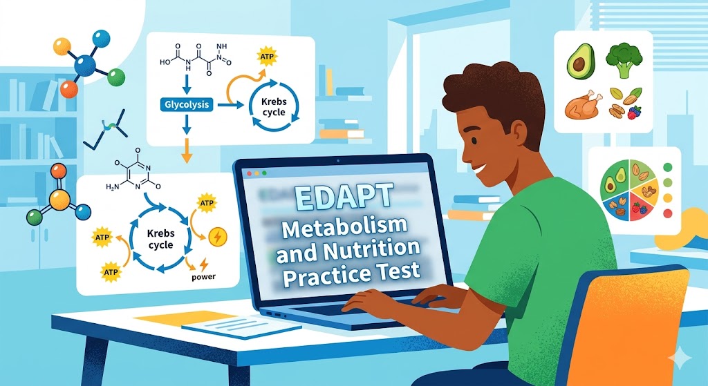 EDAPT Metabolism and Nutrition Practice Test Banner