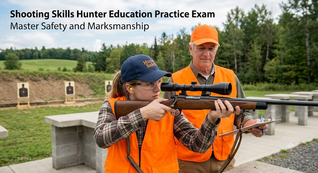 Shooting Skills Hunter Education Quiz Practice Test Banner