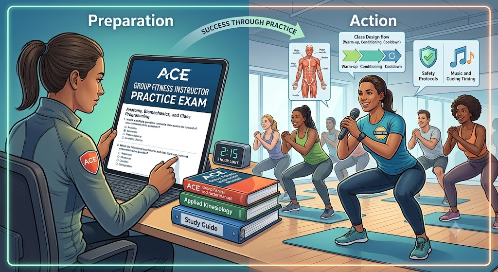 ACE Health Coach Certification Practice Test Banner