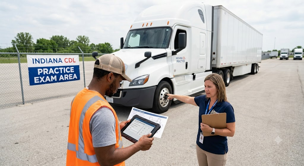 Indiana CDL Practice Test Banner