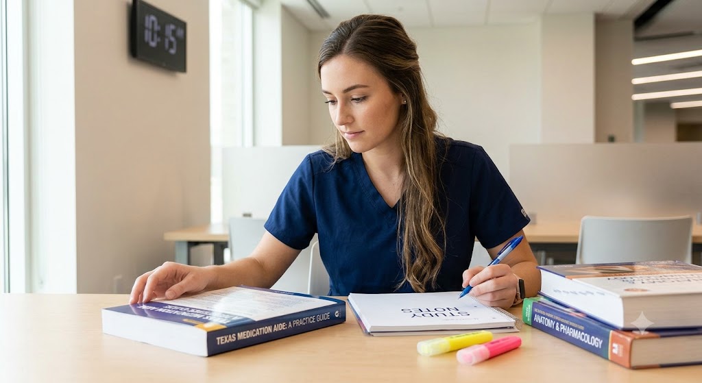 Texas Medication Aide Practice Test Banner